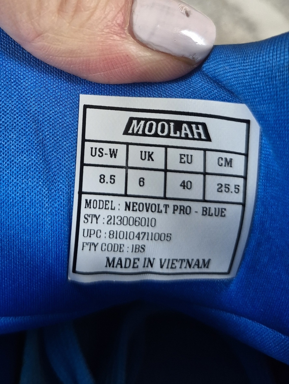 Womens MOOLAH Neovolt Shoes Sz 8.5 NWOT - Picture 5 of 5